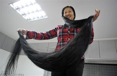 We were unable to load disqus recommendations. Chinese woman showcases her 11-foot-long hair after saving ...