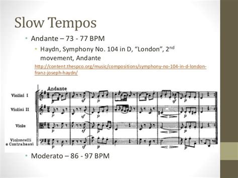 Tempo And Dynamics