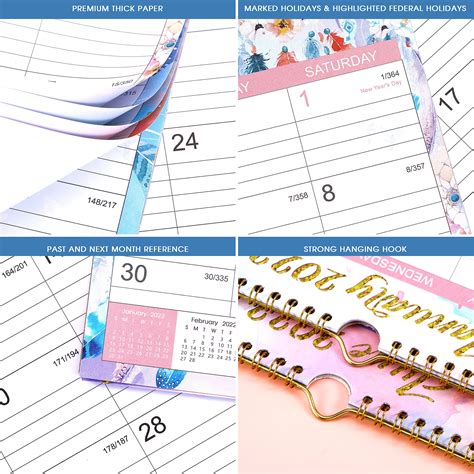 Buy 2022 Calendar 2022 Wall Calendar 12 Monthly Wall Calendar With