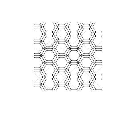 hexagon matrix futuristic tech  dot grid