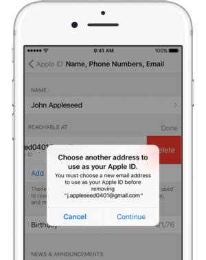 Since most email services don't allow you to change your email address, you'll need to create mail has 1 tb of free mail storage. How to change an Apple ID email address without access to ...
