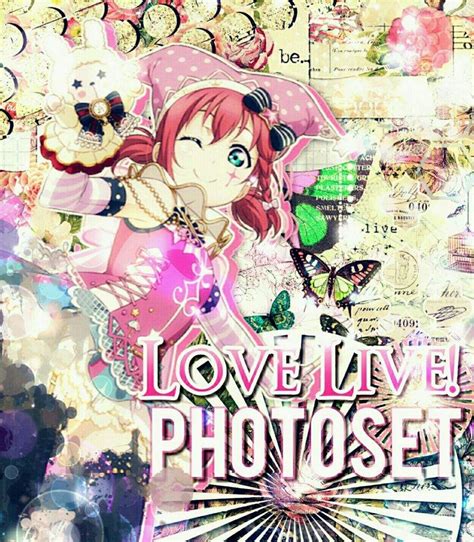 Love Live Photoset Editing And Designing Amino