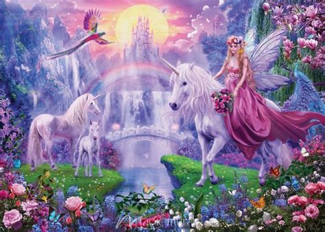 Fairy Riding Unicorn Unicorn And Fairies Fairy Wallpaper Unicorn