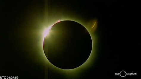The Solar Eclipse Effect Known As The Diamond Ring Only Seen Right