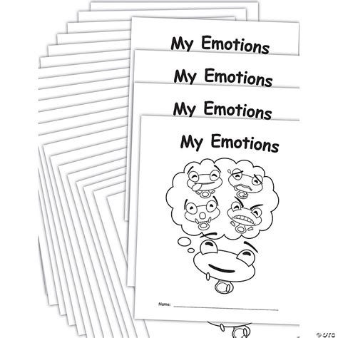 Teacher Created Resources My Own Books My Emotions Pack Of 25