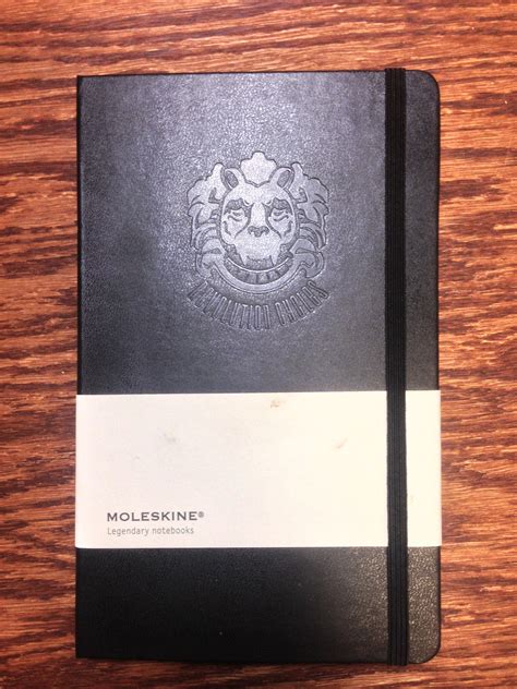 Custom Moleskine Moleskine Custom Notebook