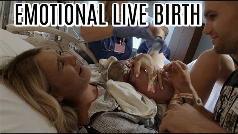 Emotional Live Birth Vlog Labor And Delivery Birth Vlog Tara Henderson Youtube