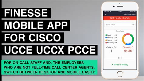 Cisco Mobile Agent App For Ucce Pcce And Uccx Iphone Youtube