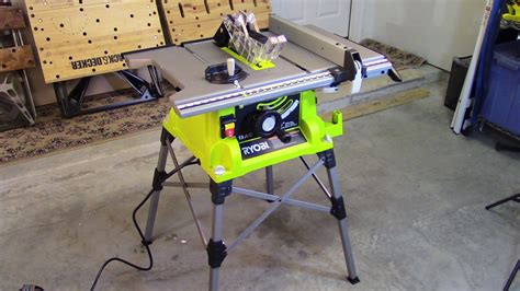 How To Set Up Your New Ryobi Portable Table Saw You Know Theres