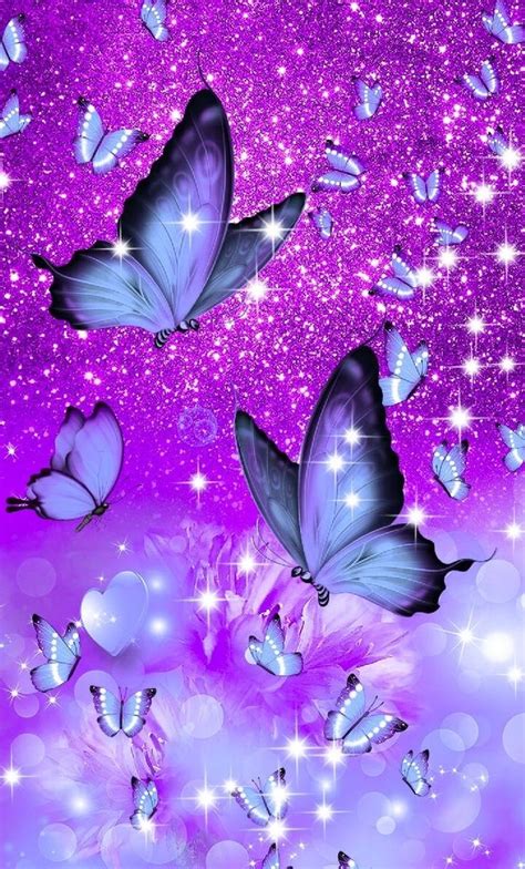 Image About Cute In Pretty Patterns By ♔ⓜⓟⓘⓝⓚ♔ Purple Butterfly
