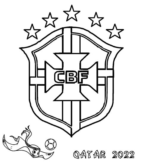 Brazil Fifa World Cup 2022 Coloring Page Download Print Or Color Online For Free