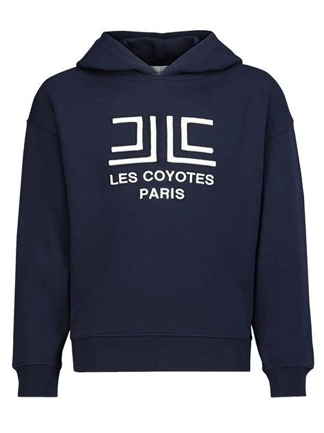 Les Coyotes De Paris Hoodie In Blauw Voor Meisjes