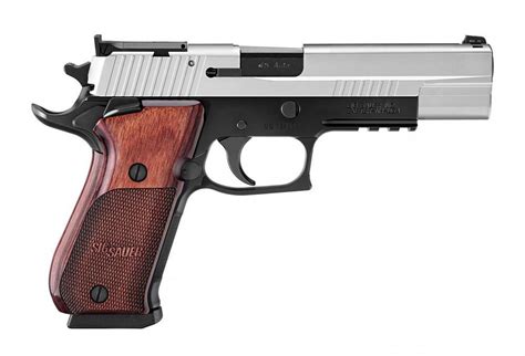 Sig Sauer P220 Super Match 45acp With Wood Grips 105788 Free Sh