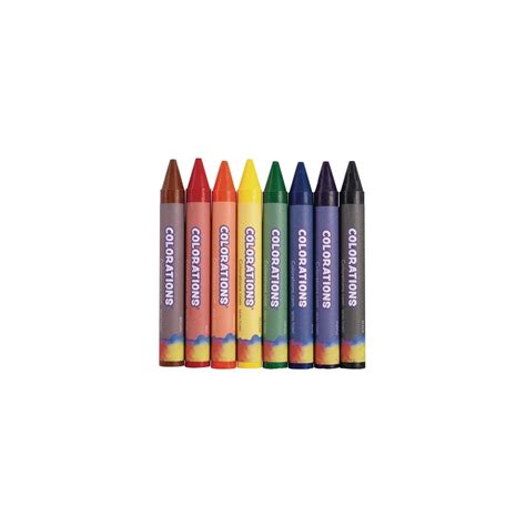 Buy Colorations® Extra Large Crayons 8 Colours Set Of 200 Child Ed