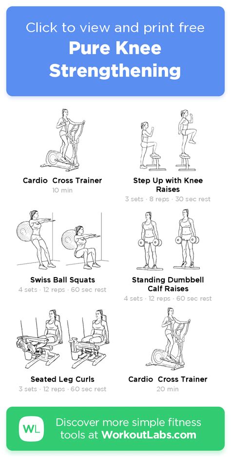 Pure Knee Strengthening Click To View And Print This Illustrated