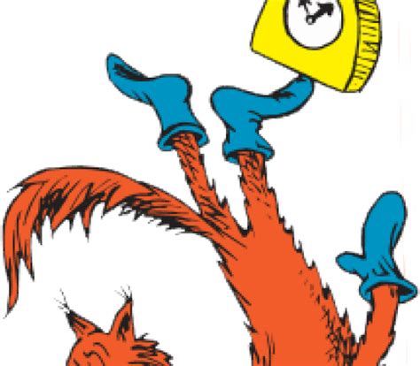 Character Clipart Dr Seuss - Fox In Socks - Png Download - Full Size png image