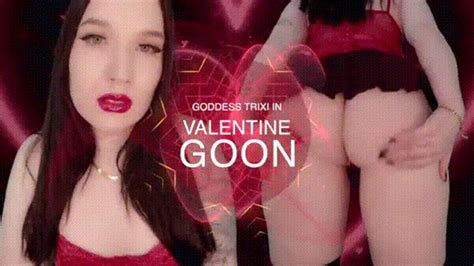 Valentine Goon Loop With Goddess Trixi 4k Goddess Zenova Controls Your Mind Clips4sale