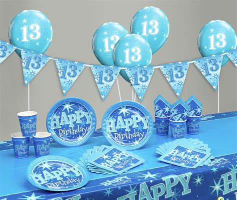 blue sparkle 13th birthday party pack reviews updated june 2023