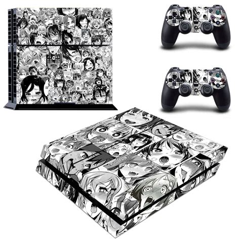 Ps4 Console Controller Skin Sexy Funny Anime Ahegao Vinyl Decals