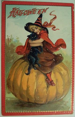 Vintage Halloween Postcard Tuck Halloween Series No 174 A Flickr