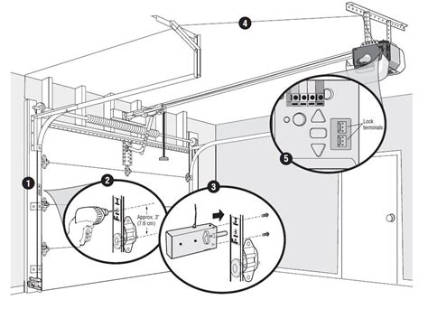 Once disconnecting the garage door from the automatic opener, you can now able to open the door manually. LiftMaster 841LM Residential Automatic Garage Door Lock