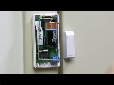 After that, close the door. ADT - DIY Battery Replacement for a Door & Window Contact ...