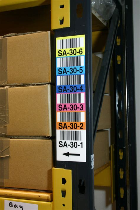 Silverback Pallet Racking Labels Warehouse Partners