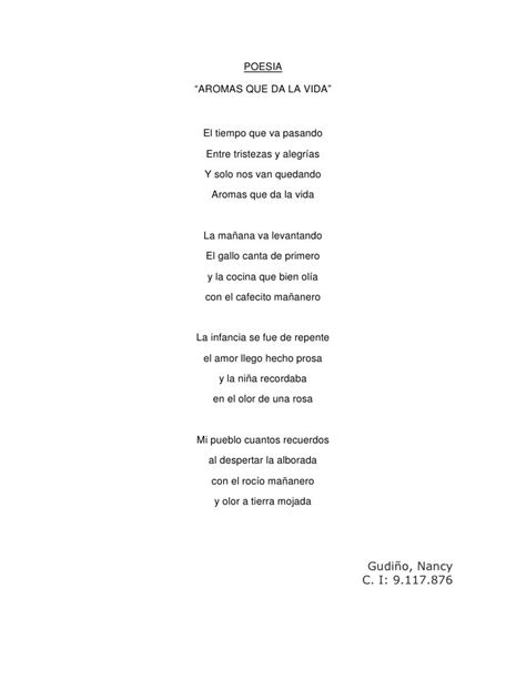 Poemas De 5 Estrofas Poemas