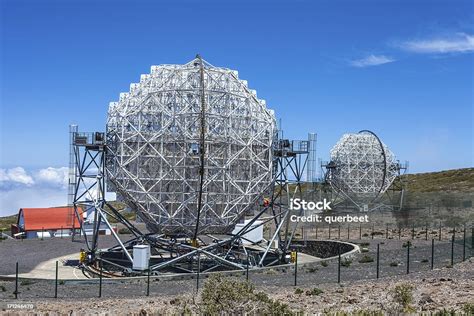 Astronomical Observatories La Palma Stock Photo Download Image Now