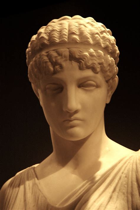 Greek Woman Wearing Fillet Statue Ancient Greek Art Greek Statue
