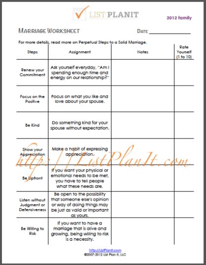 12 Marriage Worksheet Marriage Counseling Worksheets Marriage Help