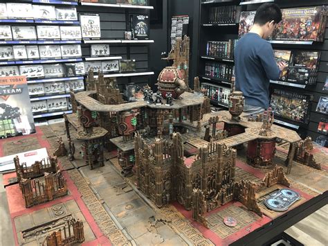 This Is The 40kkillteam Game Board In Warhammer Tiong