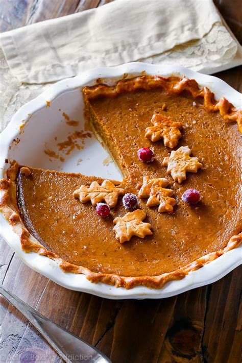 You are amazing tackling thanksgiving dinner at only 15! The Great Pumpkin Pie Recipe | Sally's Baking Addiction