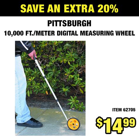 Download files and build them with your 3d printer, laser cutter, or cnc. Get 20% Off - Pittsburgh Digital Measuring Wheel - Harbor ...