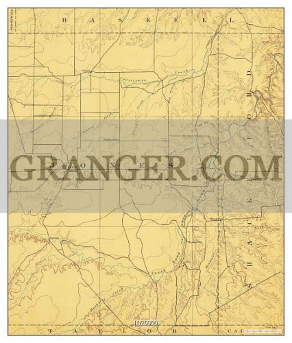 Image Of Usa Timeless Maps Anson Texas Map 1893 1125000 United