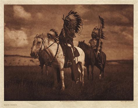 Sioux Chiefs 1905 Painting By Edward Sheriff Curtis Pixels