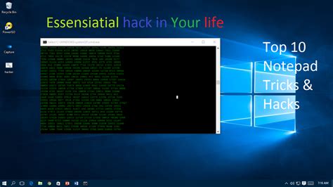 Top 10 Coolest Notepad Tricks And Hacks For Your Pc Essential Hack In
