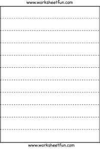 Perhaps, just perhaps, the dotted line represents yesterday's closing price??? Scissor Cutting Skills - Straight Line - Tracing - 3 Worksheets / FREE Printable Worksheets ...