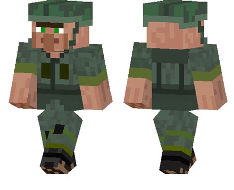Villager Military Minecraft Pe Skins