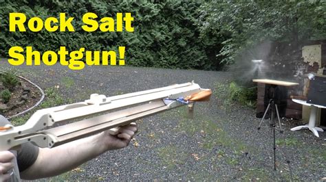 If, however, flies are your nemesis, if they make your life miserable when you're trying to picnic at the park, barbecue in the backyard, sleep at night but can't because some stupid fly got in the house and is buzzing around. "Bug-A-Salt" On Steroids (Salt Shotgun) - YouTube