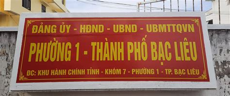 Ubnd Phường 1 Tpbl