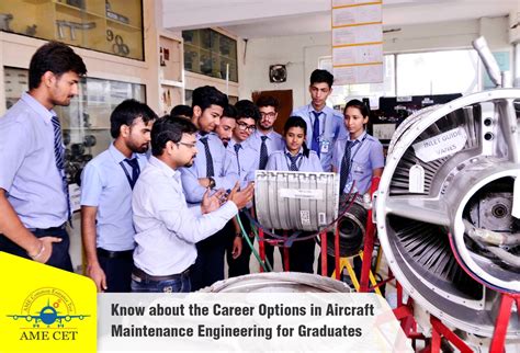 Know About The Career Options In Aircraft Maintenance Engineering For