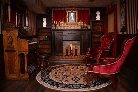 At Home Imagineering Creating A Haunted Mansion Inspired Basement That