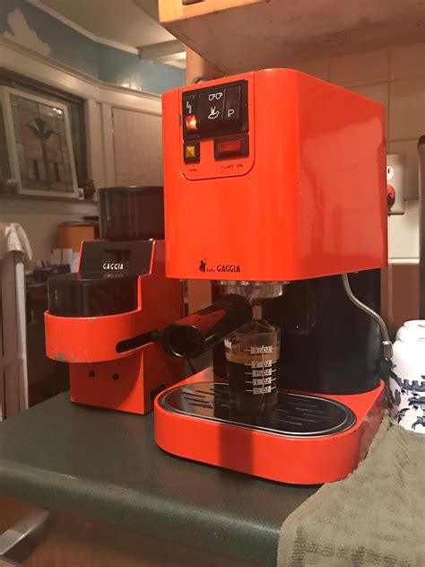 Holding your baby upright in your arms, in a swing, or in a car seat for about 30 minutes after feeding may help. My Dad's new rig - 1977 Baby Gaggia - shot pulled right ...
