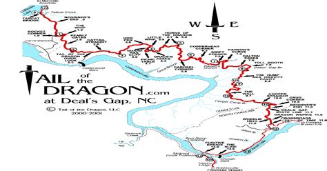 318 curves in 11.1 miles they call it ten facts to know before driving tail of the dragon! A Map of the Tail of the Dragon. An American motoring ...
