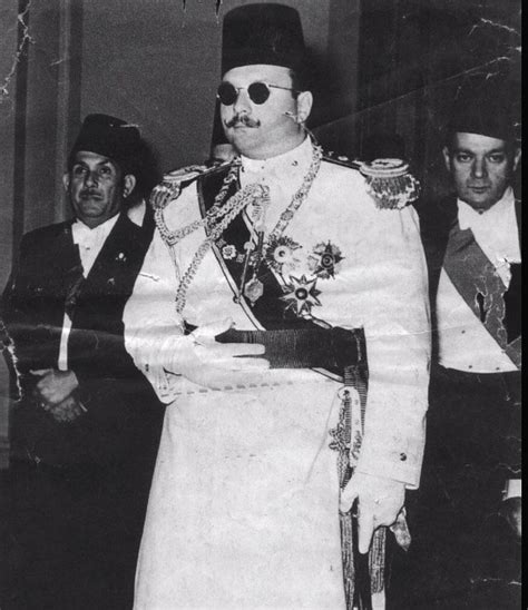 King Farouk The Last King Of The Egyptian Kingdom And The Last To Rule