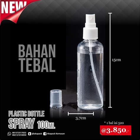 Botol Spray 100ml Botol Hand Sanitizer 100ml Shopee Indonesia