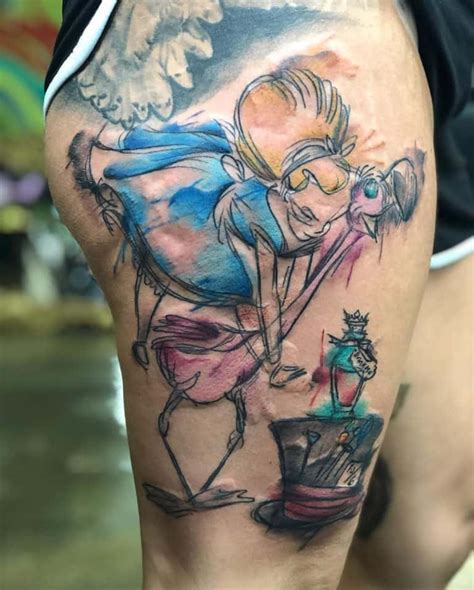 Top 73 Best Alice In Wonderland Tattoo Ideas 2021 Inspiration Guide