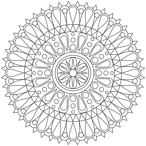 Islamic Geometric Patterns Coloring Pages At Free