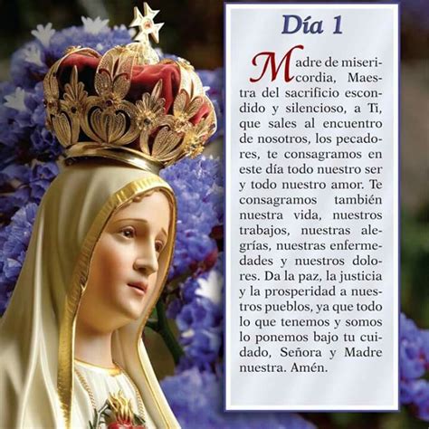 Oración Día 1 Mayo Mes De Maria Fen Shui Spanish Prayers Catholic